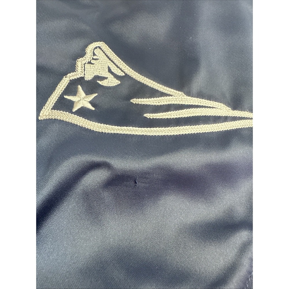 Touch By Alyssa Milano NFL New England Patriots Women's Jacket Sz S Satin Bomber - Picture 16 of 16